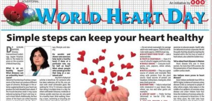 Indian Express – World Heart Day