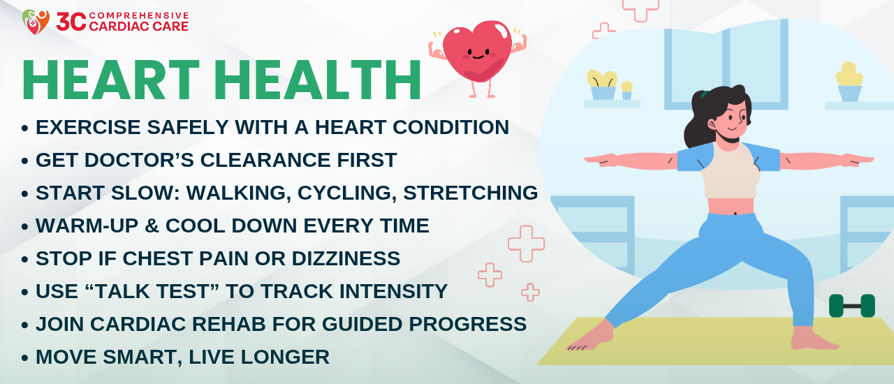 How to Exercise Safely with a Heart Condition