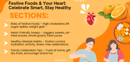 Festive Foods & Your Heart: How to Celebrate Without Stressing Your Heart